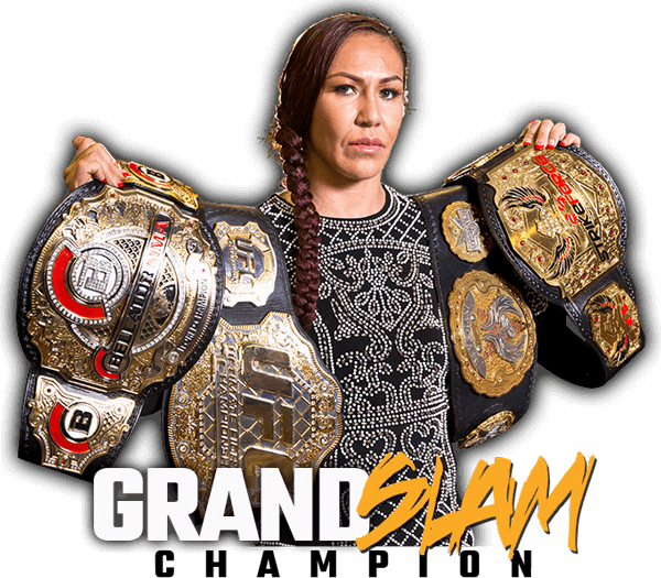 cris cyborg with belts