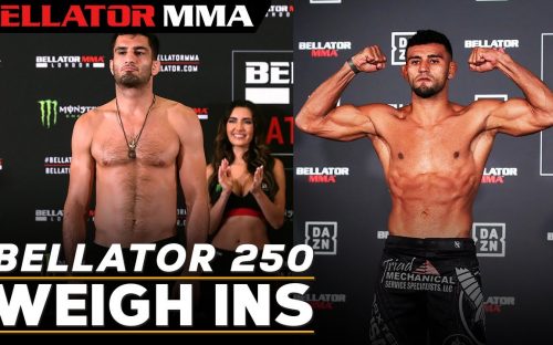 Bellator 250 weigh ins