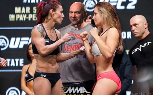 Cris Cyborg Vs Miesha Tate Grappling?