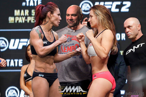 Cris Cyborg Vs Miesha Tate Grappling?