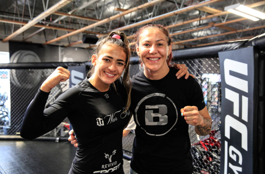 Miesha Tate vs. Bia Mesquita - Weigh-in Face-Off - (UFC Fight Pass  Invitational 3) - [BJJ] 