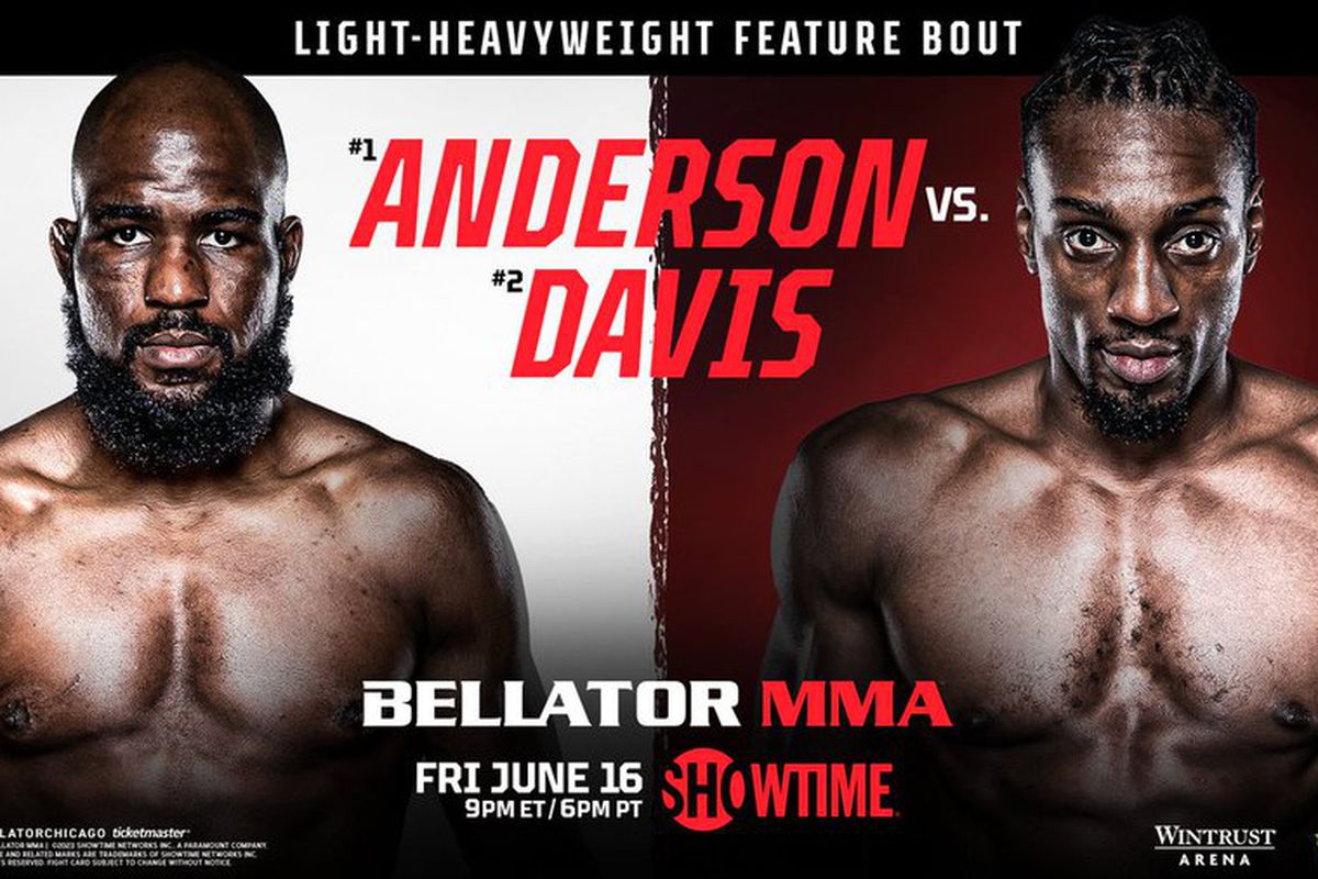 Corey Anderson Gets set to face Phil Davis Bellator 297