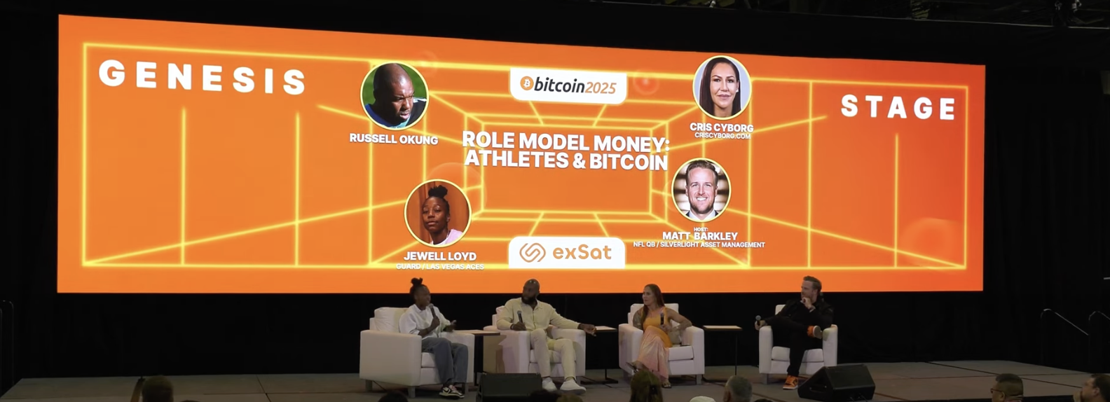 Role Model Money Athletes and Bitcoin at The Bitcoin Conference Las Vegas -  Cris Cyborg Official Website